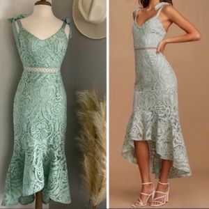 Lulus | Dresses | Lulus Won Your Heart Sage Green Lace Tiestrap Highlow Midi Dress | Poshmark Lulus | Dresses | Lulus Won Your Heart Sage Green Lace Tiestrap Highlow Midi Dress | Poshmark